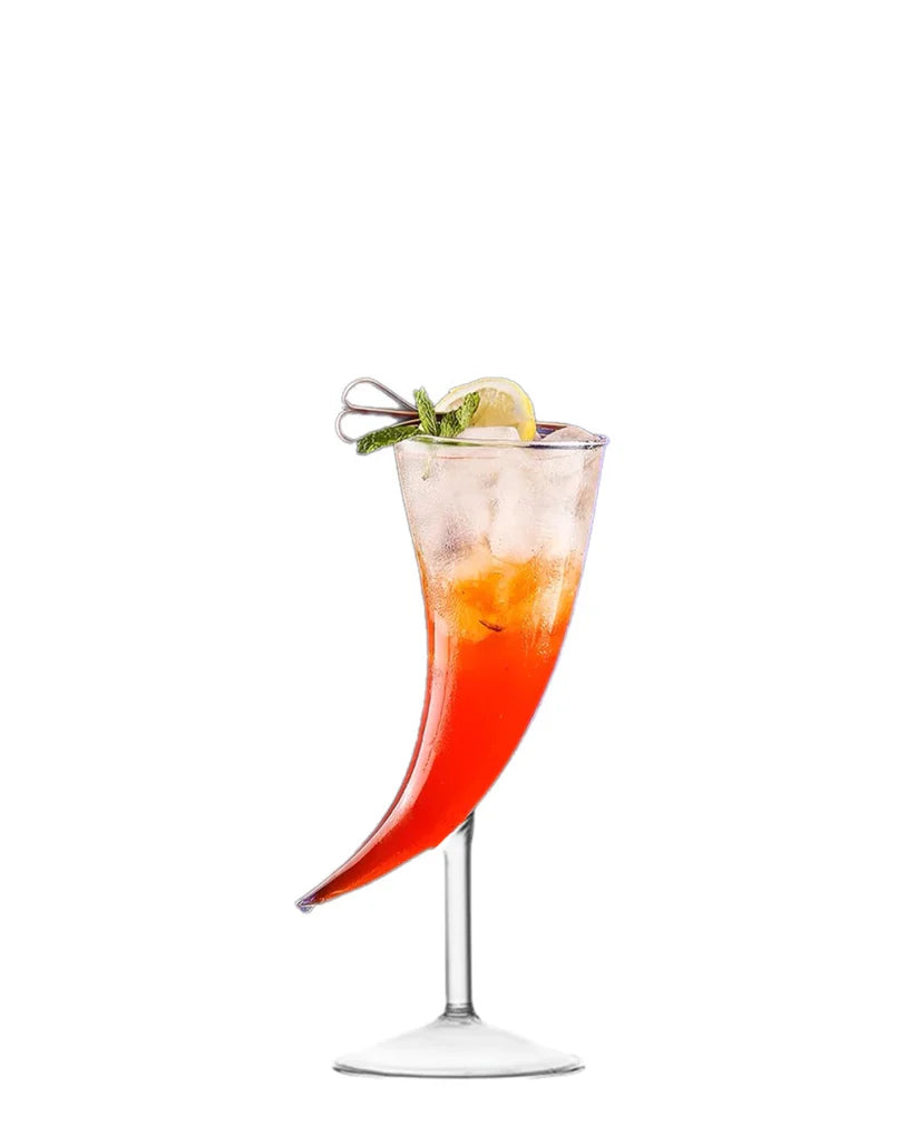 Chili Pepper Cocktail Glass Rieworkes