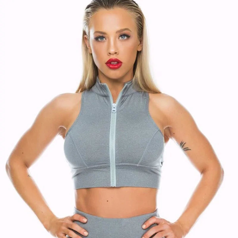 Sport Top Women Breathable Yoga Gym Top Woman Rieworkes