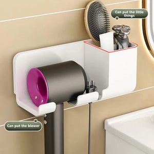 Wall Mounted Bathroom Storage Holder for Hair Tools Mimarta