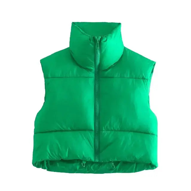 Quilted Vest Winter Coat Jacket Rieworkes