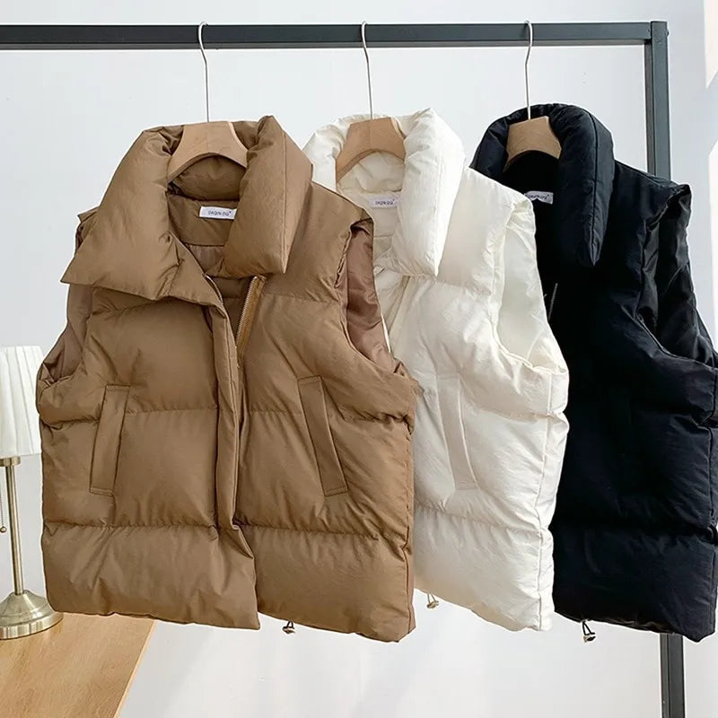 Autumn Winter Y2K Vest for Women Rieworkes