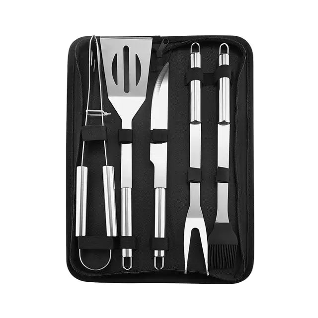 Stainless Steel BBQ Tools Set Rieworkes