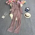 Pleated Set For Women Rieworkes