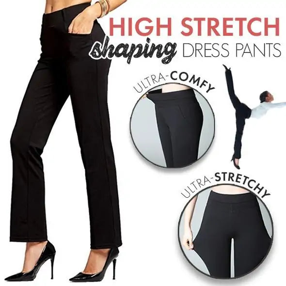 High Stretch Shaping Dress Pants Rieworkes
