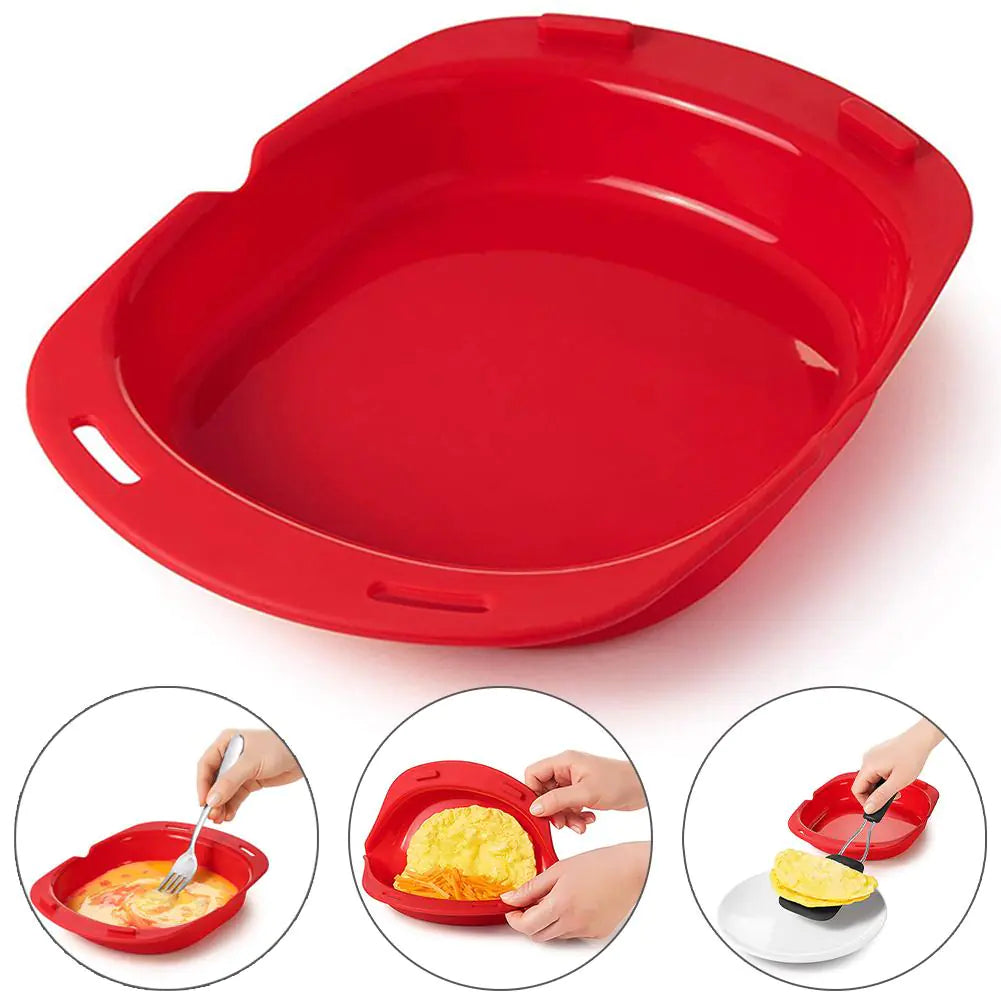 Microwave Oven Silicone Omelet Mold Tool Rieworkes