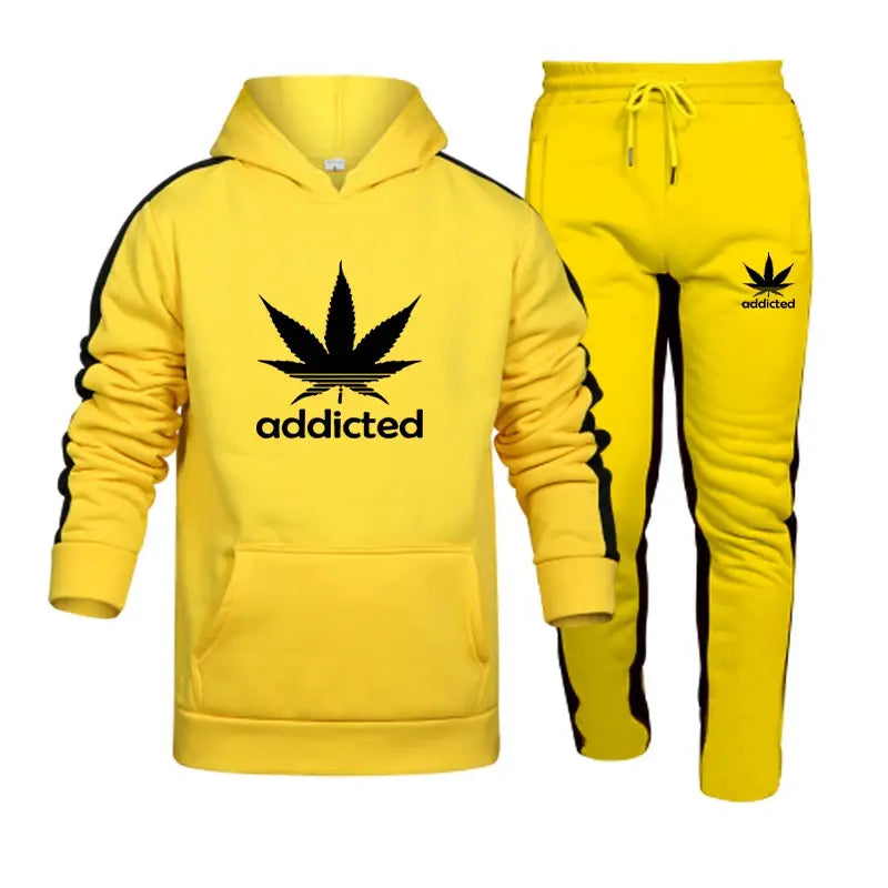 Men's Sweat-Shirt Set Hoodies And Sweatpants Rieworkes