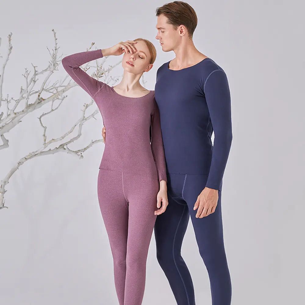 Women’s Thermal Long Johns Seamless Winter Underwear Set Mimarta