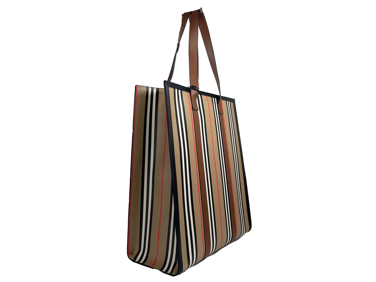 Burberry Medium NS Book Tote Bag Purse Rieworkes