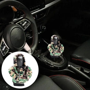 Car Gear Shift Cover Mini Hoodie Gear Shift Cover for Car Shifter Interior Trim Rieworkes
