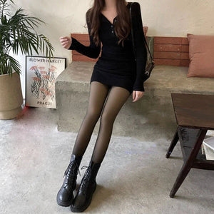 Elegant Thermal Pantyhose for Winter Rieworkes