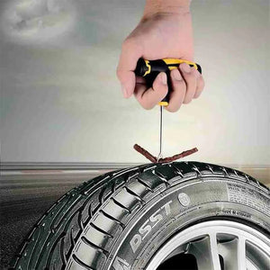 68pc Tire Repair Kit DIY Flat Tire Repair Car Truck Motorcycle Home Plug Patch Rieworkes