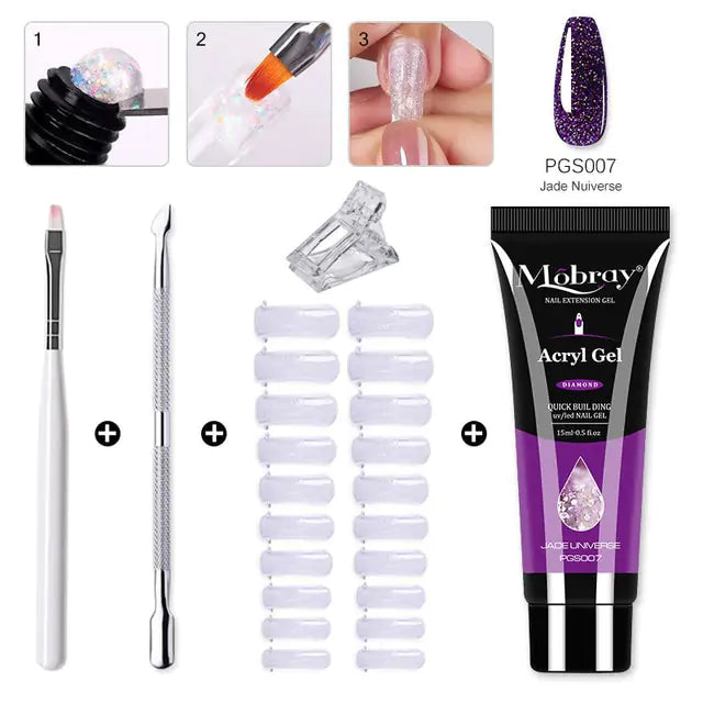 Poly Nail Gel Set Rieworkes