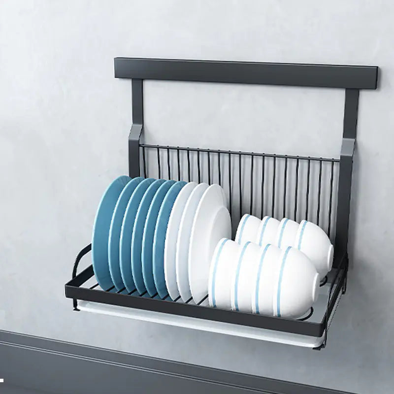 Punch-Free Stainless Steel Kitchen Storage Shelf Mimarta