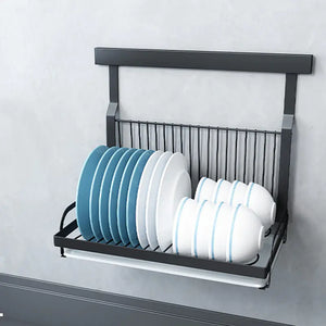 Punch-Free Stainless Steel Kitchen Storage Shelf Mimarta