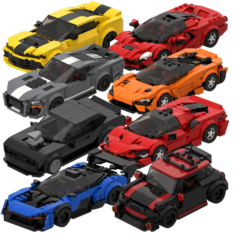 Supercar DIY Building Blocks Set Rieworkes