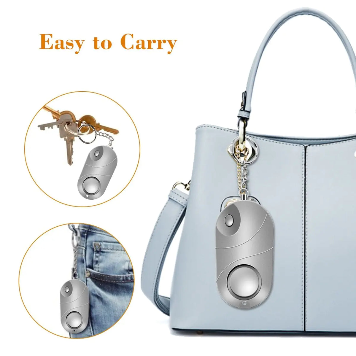 Outdoor Personal Alarm with Light for Self-Defense Mimarta