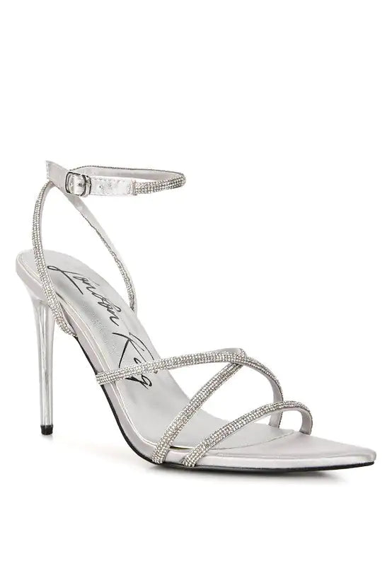 Rhinestone Embellished Stiletto Heels Rieworkes