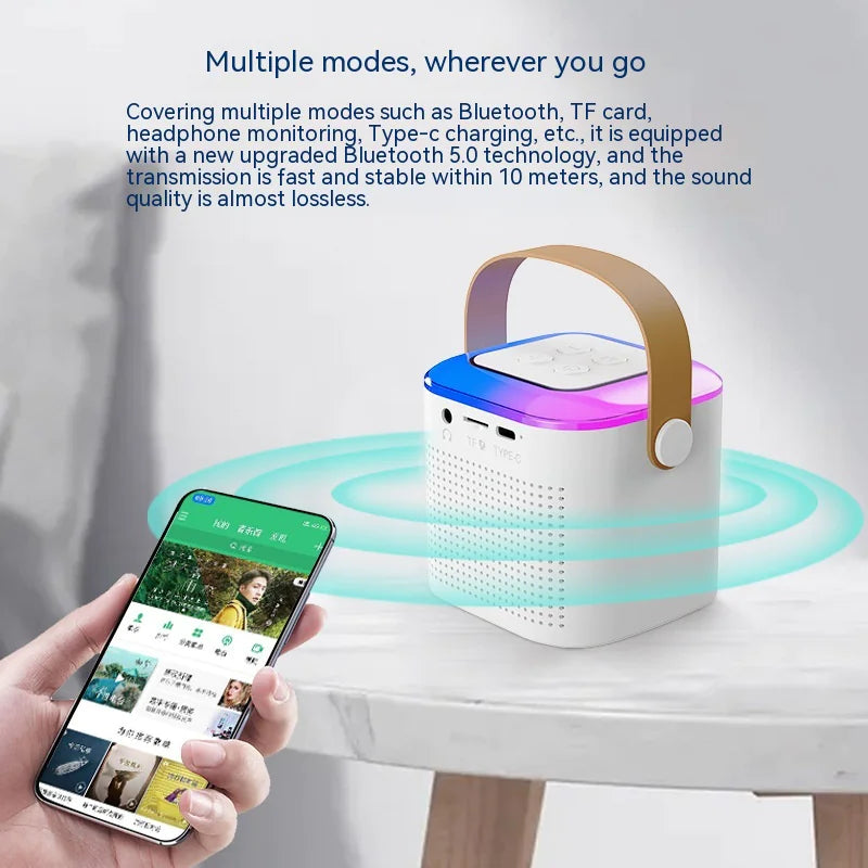 Bluetooth Karaoke Machine Rieworkes