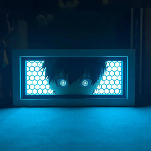 Lightbox Yoichi Isagi Blue Lock For Room Decoration Rieworkes