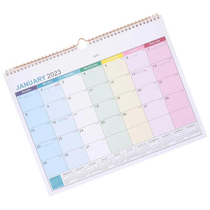Wall Office Large Appointment Hanging Mounted Holiday Monthly Home Calendar Rieworkes