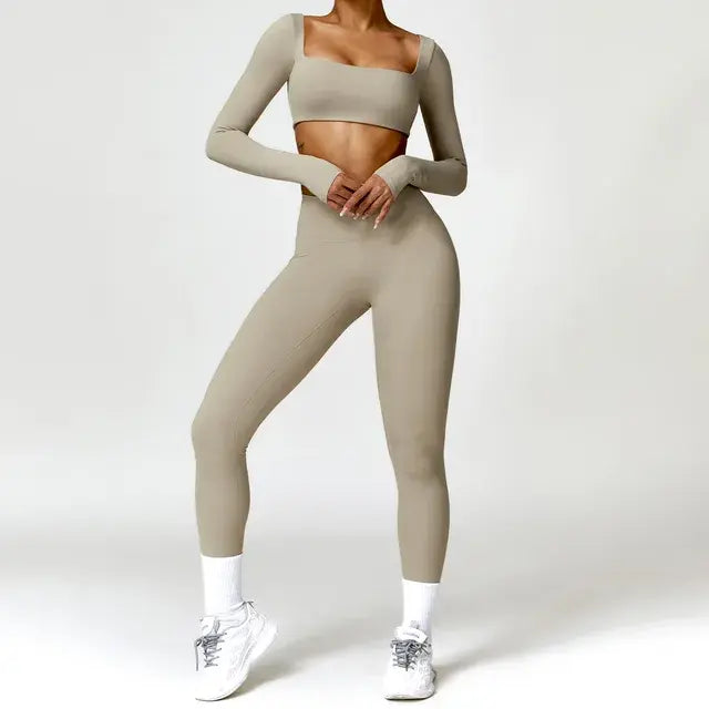 2 Pieces Women's Yoga Tracksuit Rieworkes