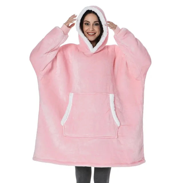 Winter Oversized Hoodies Women Rieworkes