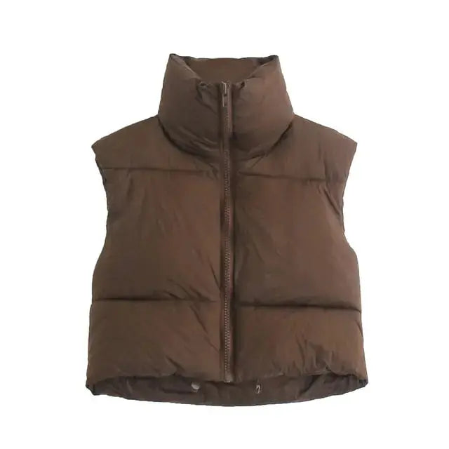 Quilted Vest Winter Coat Jacket Rieworkes