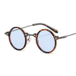 ZLY 2022 New Fashion Round Sunglasses Women Men PC Lens Rieworkes