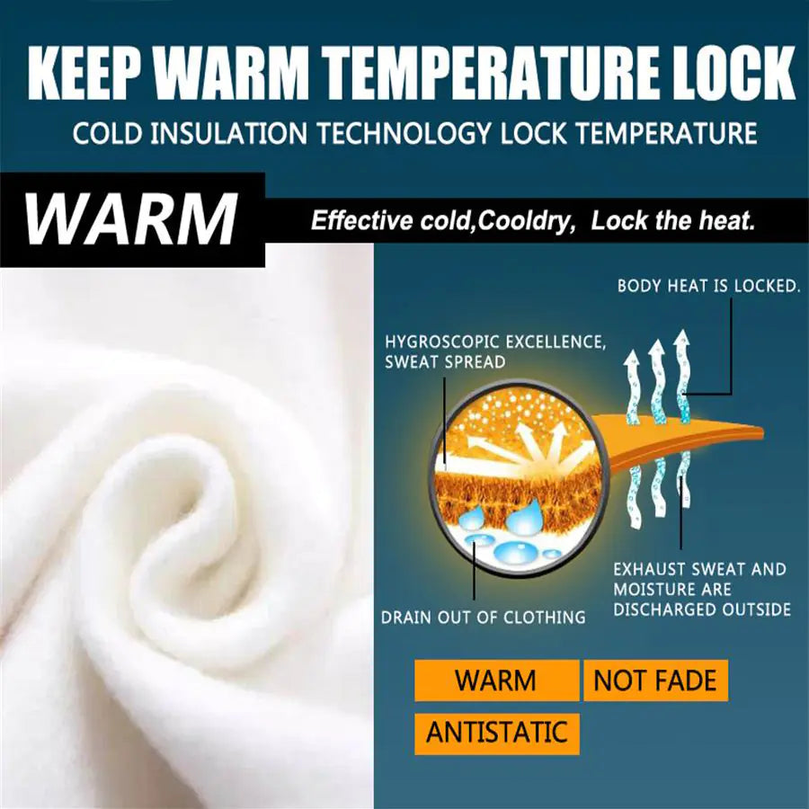 GRENADIER Winter Thermal Fleece Cycling Clothing for Men Mimarta