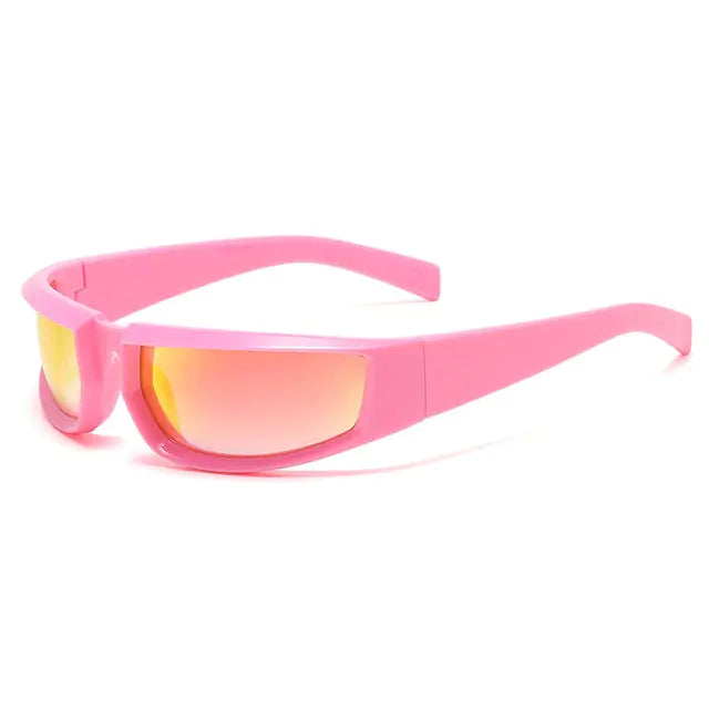 Y2K Sports Punk Sunglasses Women Men Rieworkes
