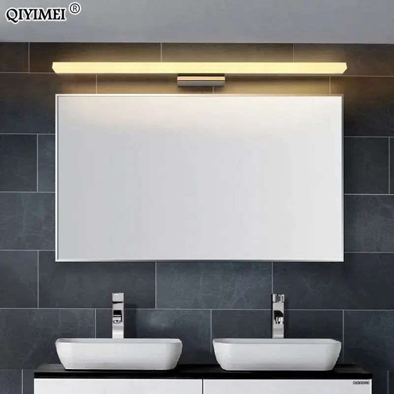 Modern Mirror Bathroom Lights Rieworkes