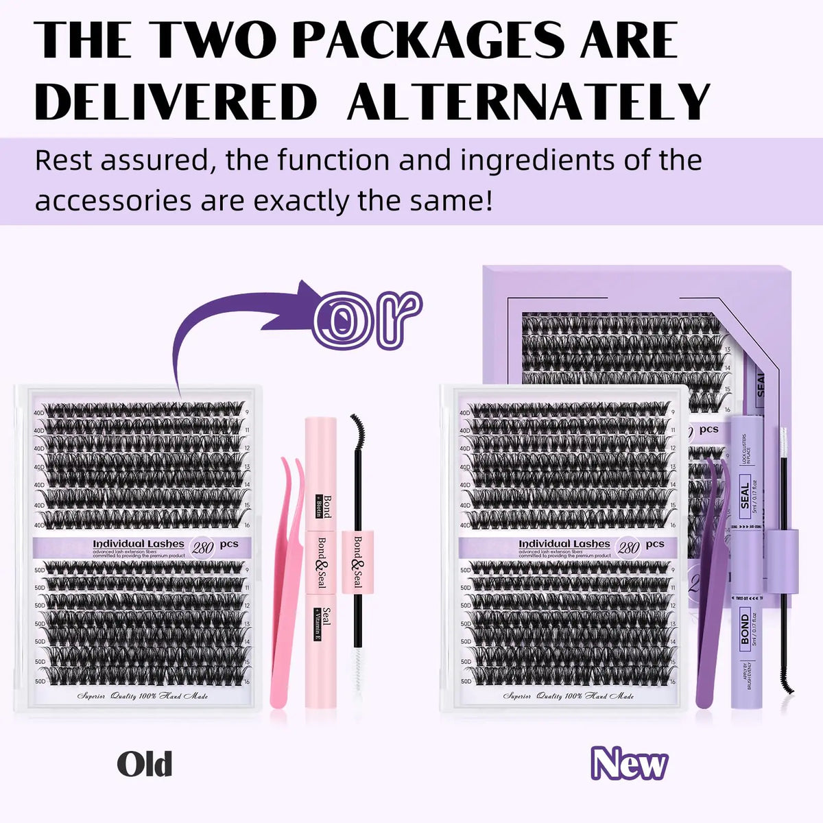 Lash Extension Kit for Beginners 280pcs Eyelash Extension Kit 30D 9-16 Mixed Lash Clusters Kit D Curl Lash Kit with Lash Bond and Seal Individual Lashes Kit DIY (KIT,30D-D-9-16MIX) Lash Cluster Kit-30D-D 9-16MIX Rieworkes