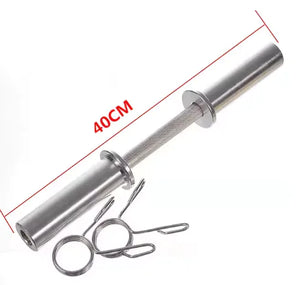 Φ50mm Solid Dumbbell Handle: 2-Inch Home Gym Bar for Weight Lifting and Arm Workouts Rieworkes