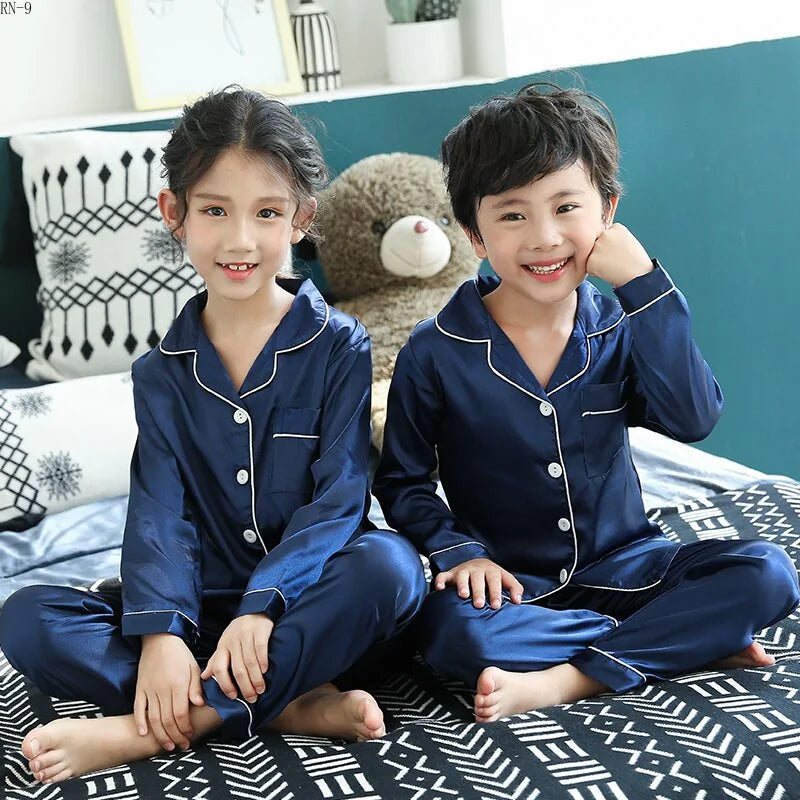 Spring Pajamas Suit For Children Rieworkes