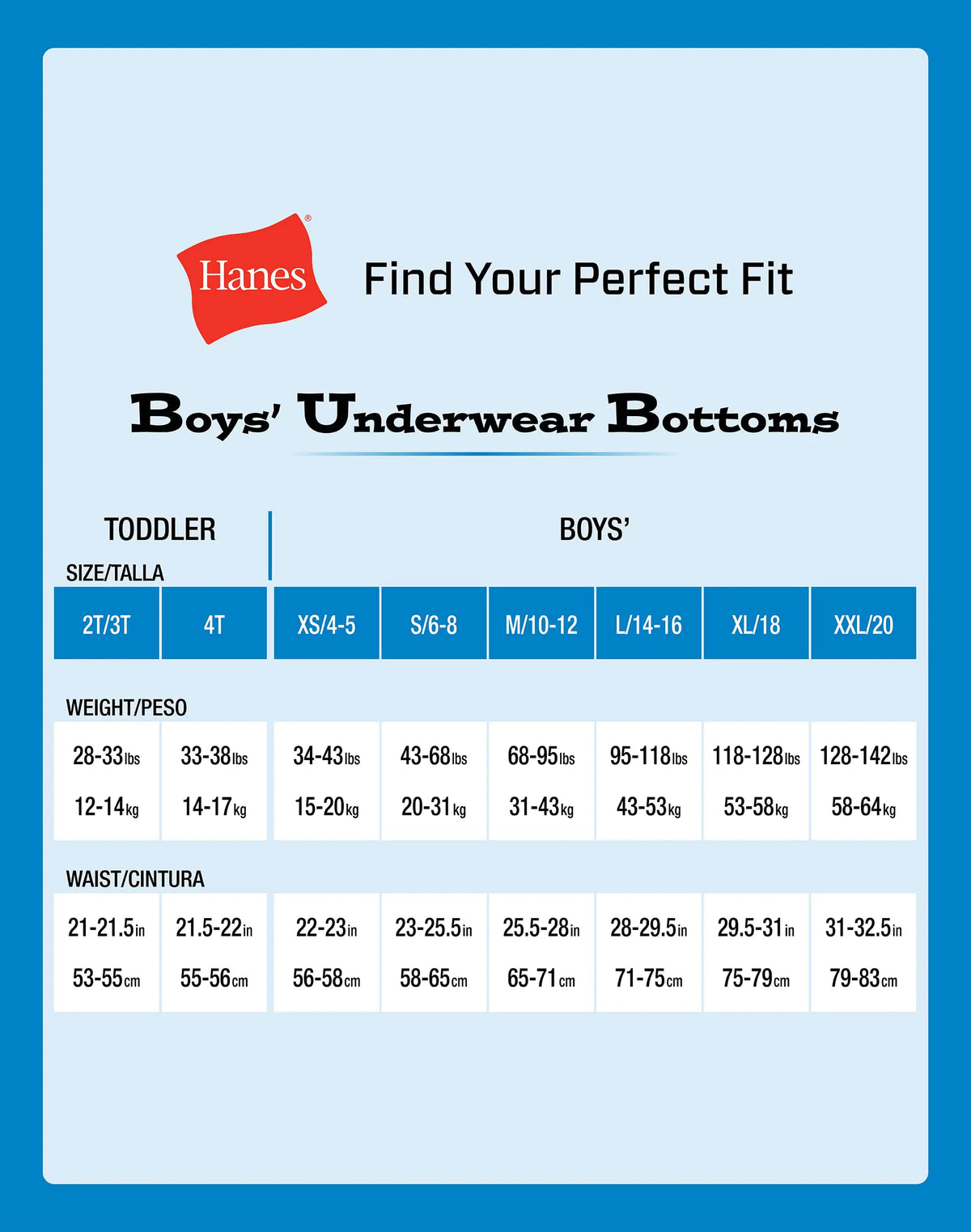 Hanes boys Potty Trainer Underwear 6-Pack 4T Briefs - Blue/Print Assorted - 6 Pack Rieworkes