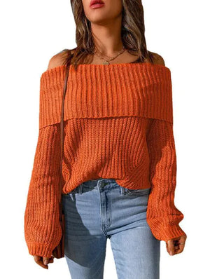 Off-the-Shoulder Sweater Rieworkes