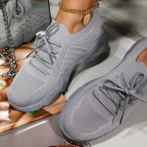 Womens Running Trainers Ladies Sneakers Slip On Walking Gym Comfy Fashion Shoes Rieworkes
