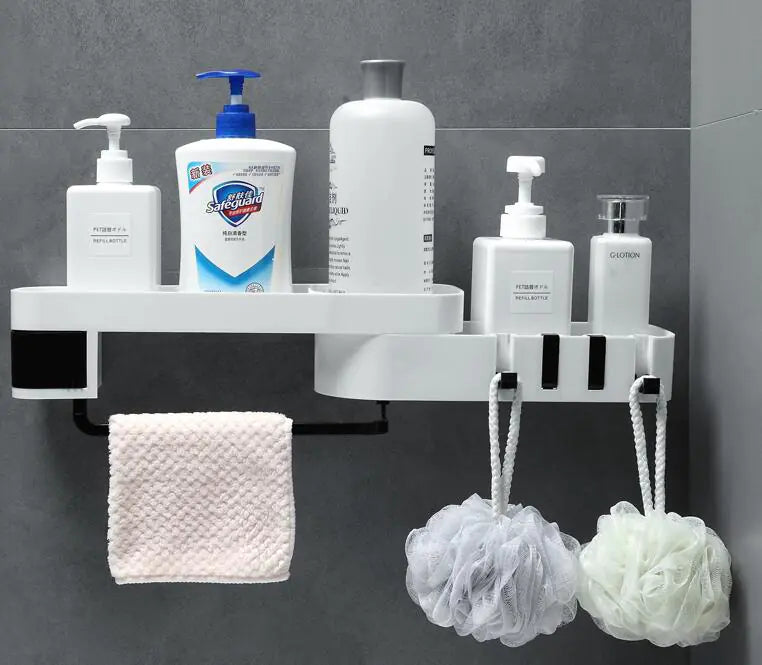 Wall-Mounted Bathroom Storage Rack for Toiletries Mimarta