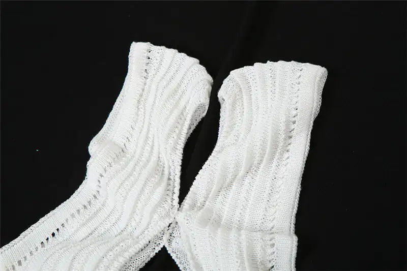 Crochet Knit Maxi Dress Rieworkes