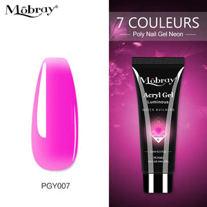 Poly Acrylic Gel: 15ML UV Gel for Nail Extension - 38 Colors Rieworkes