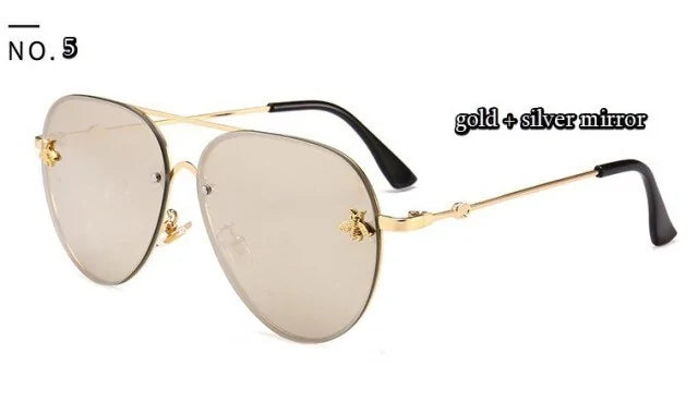 Luxury Bee Pilot Sunglasses Rieworkes