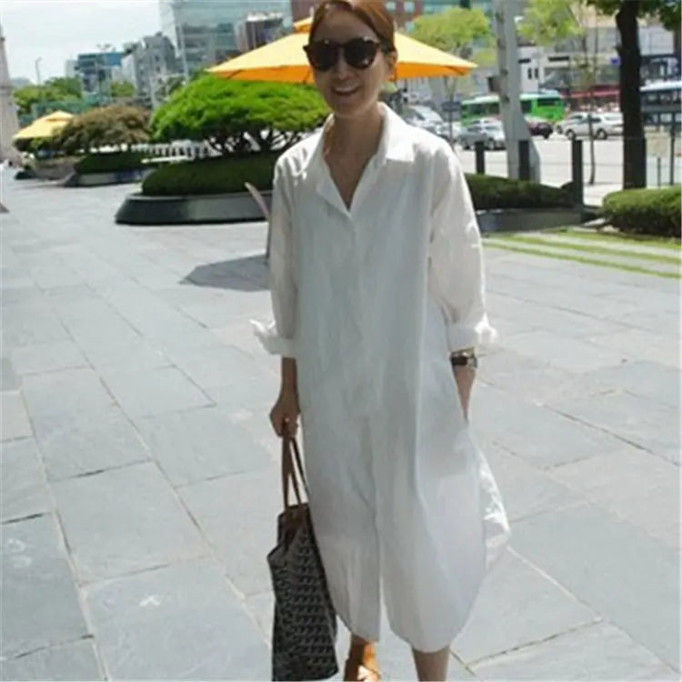 Plus Size Women's Long Shirt Mimarta