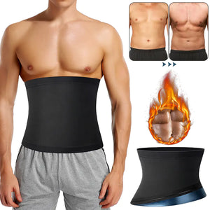 Men's Sauna Body Shaper Waist Trainer Slimming Belt Mimarta