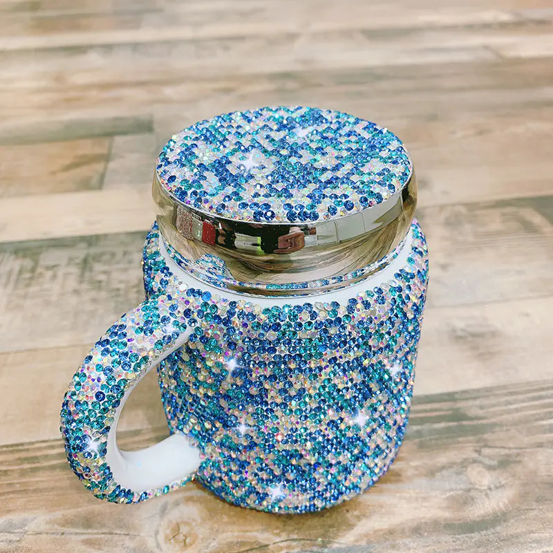 Creative Ceramic Coffee Mug with Lid for Office Use Mimarta