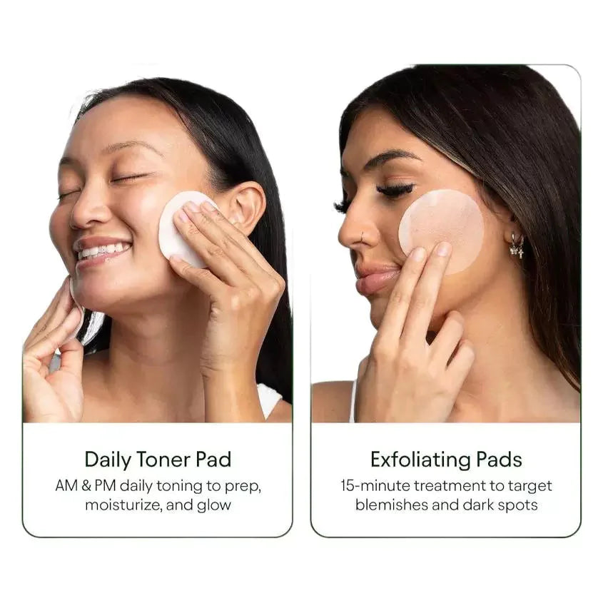 Wrinkle Minimizing Centella Asiatica Toner Pads - Anti-Wrinkle Cotton Facial Pads Mimarta