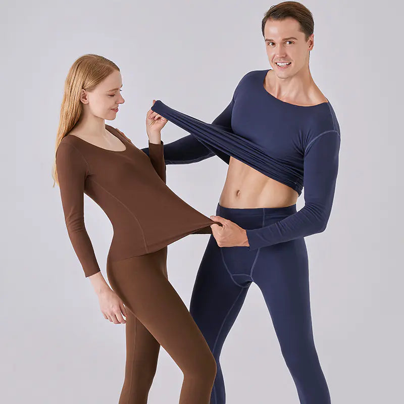 Women’s Thermal Long Johns Seamless Winter Underwear Set Mimarta