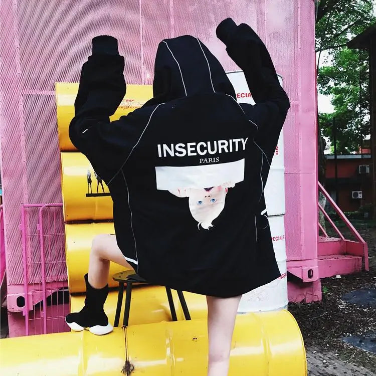 Insecurity Hoodie Jacket For Men Women Rieworkes