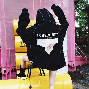 Insecurity Hoodie Jacket For Men Women Rieworkes
