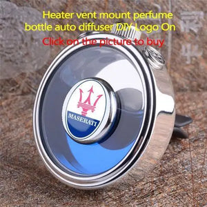 Car Perfume Bottle Diffuser DIY Logo Rieworkes