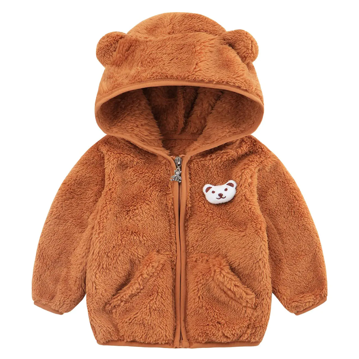 Tumaron Kids Fleece Jacket Winter Sweater Cute Bear Coat Gift Baby Girls Clothes 3t 4t Mimarta